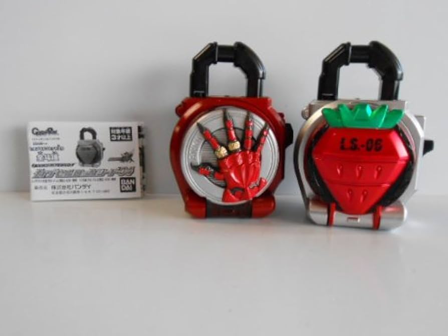 仮面ライダー鎧武 サウンドカプセルロックシード 04 全2種 1 イチゴロックシード 2 アンクロックシー